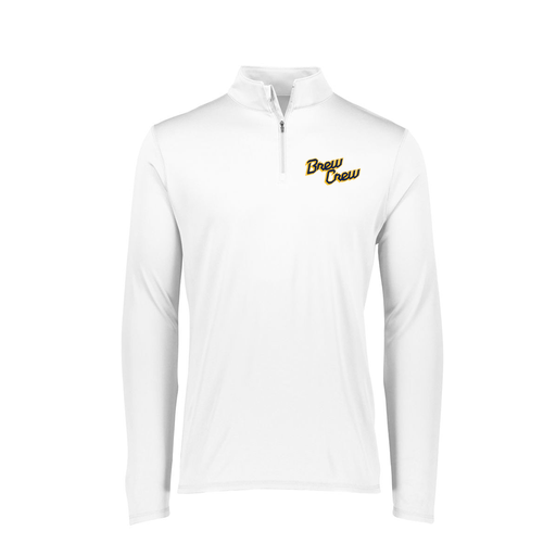 [FTLQFLWH-FAXS-LOGO3] Decker Women's Flex-Lite 1/4 Zip Shirt (Female Adult XS, White, Logo 3)