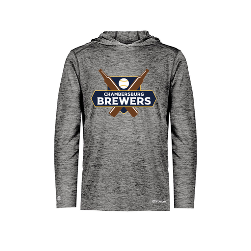 [FOLHCGBK-AS-LOGO1] Decker Men's Charge Hoodie (Adult S, Black, Logo 1)