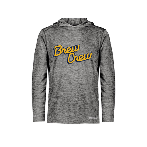 [FOLHCGBK-AS-LOGO2] Decker Men's Charge Hoodie (Adult S, Black, Logo 2)