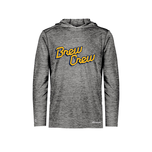 [FOLHCGBK-YS-LOGO2] Decker Youth Charge Hoodie (Youth S, Black, Logo 2)