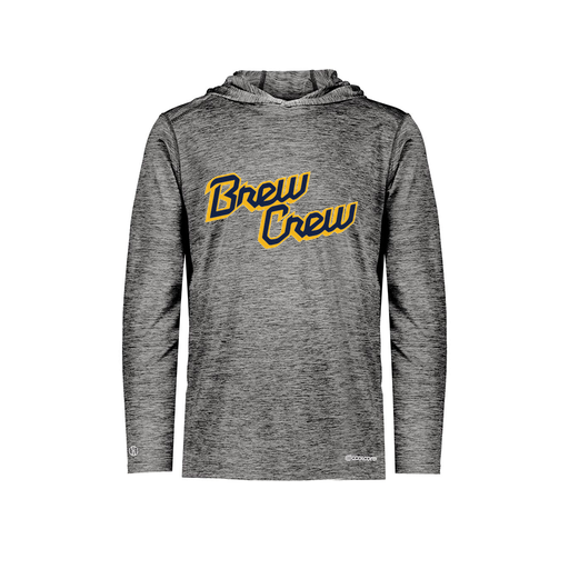 [FOLHCGBK-YS-LOGO3] Decker Youth Charge Hoodie (Youth S, Black, Logo 3)