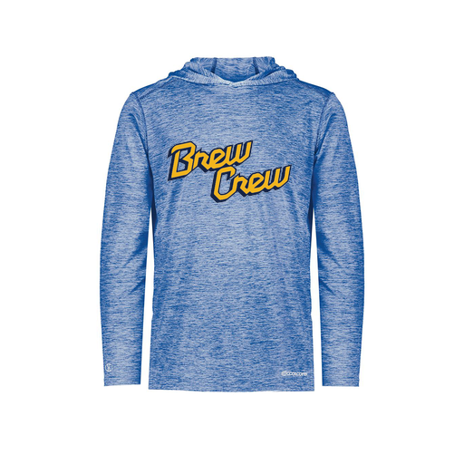 [FOLHCGRY-YS-LOGO2] Decker Youth Charge Hoodie (Youth S, Royal, Logo 2)